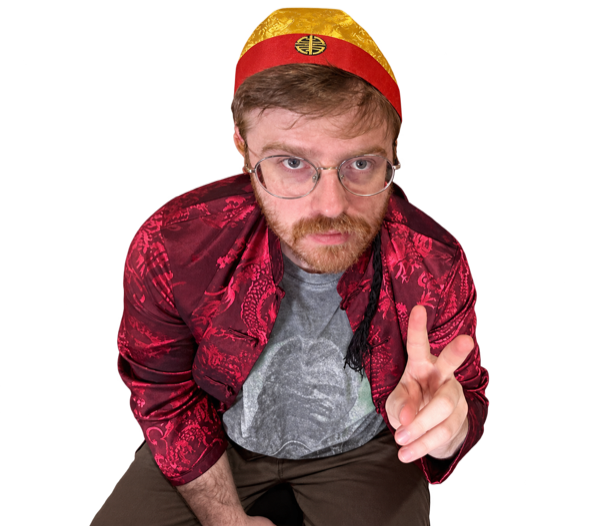 Wubby holding up two fingers